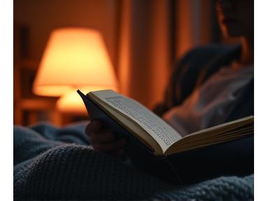 Pause lecture en soirée